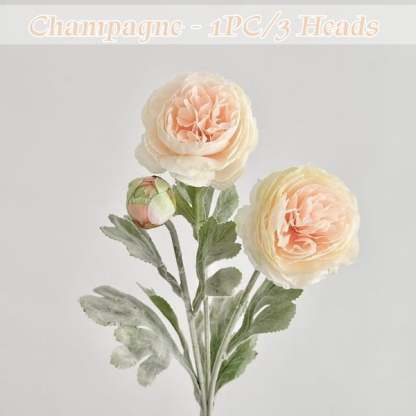 🌸 Lifelike Luxury Peony Flowers – No Watering, No Wilting, Just Lasting Beauty! 💐✨