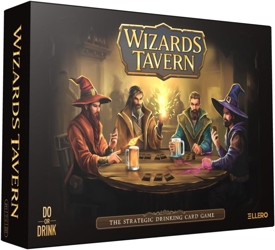 🧙‍♂️ Do or Drink: Wizards Tavern – Chaotic Fantasy Drinking Game – D&D Themed Party Fun with Dice & Spells 🍺