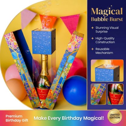 🔥Last Day 50% OFF - 🎈 Birthday Bubble Box – The Ultimate Celebration Surprise 🎉🫧🎂