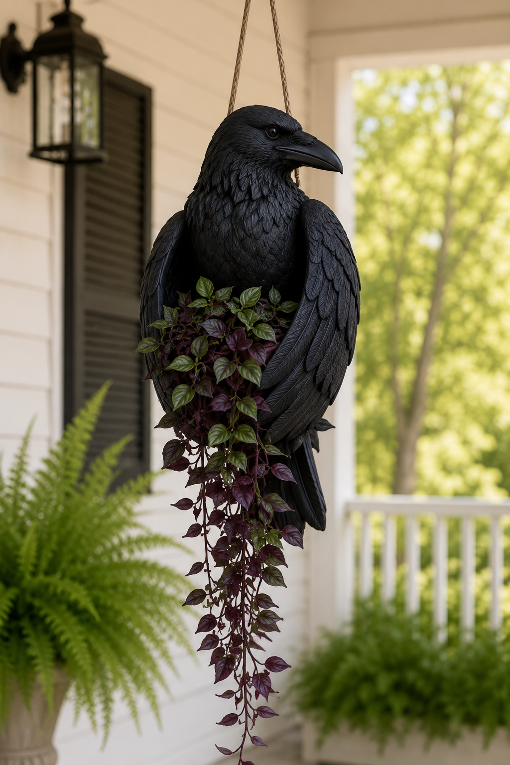 🦇 Gothic Creature Hanging Planter Collection