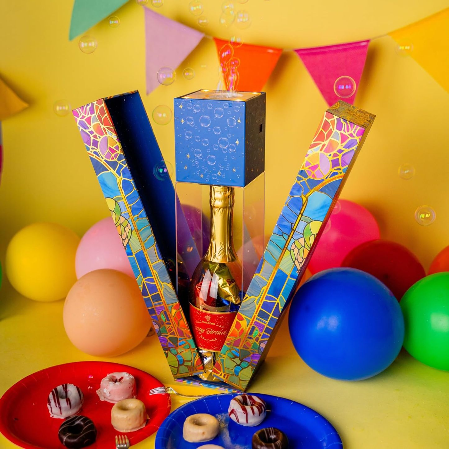 🔥Last Day 50% OFF - 🎈 Birthday Bubble Box – The Ultimate Celebration Surprise 🎉🫧🎂