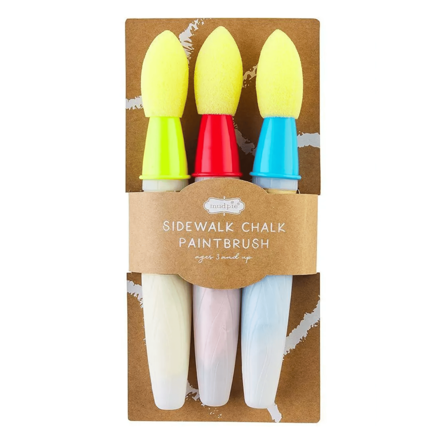 🔥Summer Hot Sale🎨 Jumbo Sidewalk Chalk Paint Brushes – Create BIG Outdoor Art!