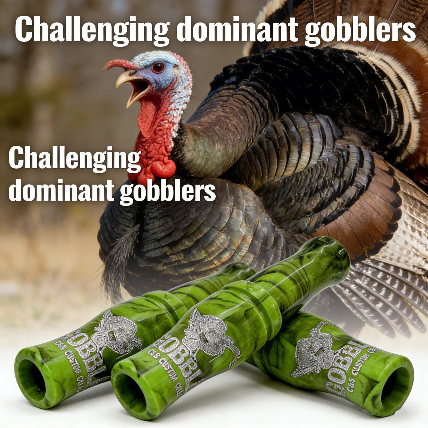 🦃C&S Custom Calls – The Gobbler Turkey Call