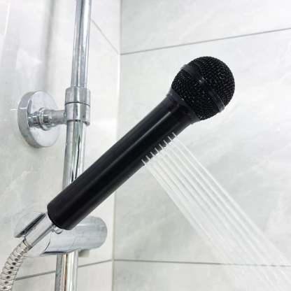 🎤 Microphone-Shaped Creative Showerhead