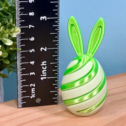 🐰🥚3D Printed Easter Egg Fidget Toy | Bunny Swirl Easter Basket🌀