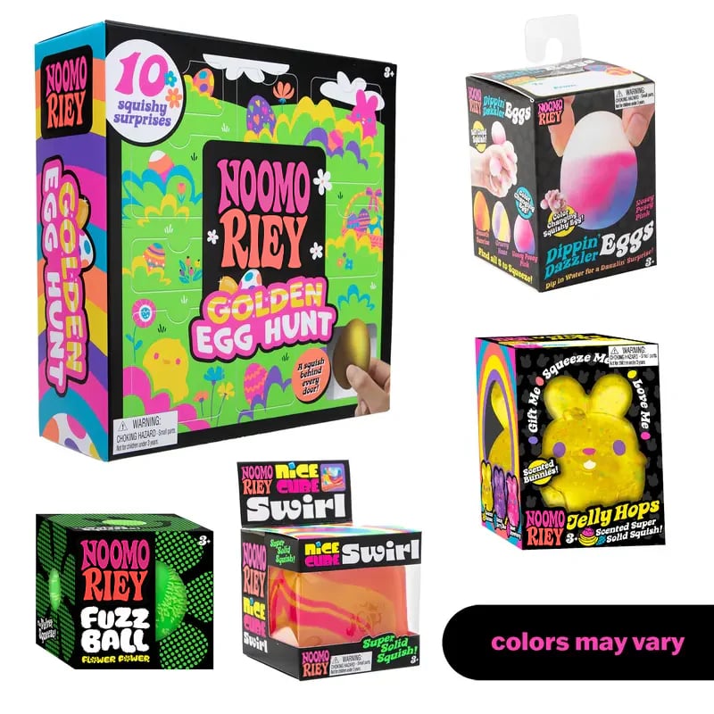 🔥2026 Easter Bundle - Squishy Easter Fun Set Toys -Various Textures and Fillings - Ages 3 and Up