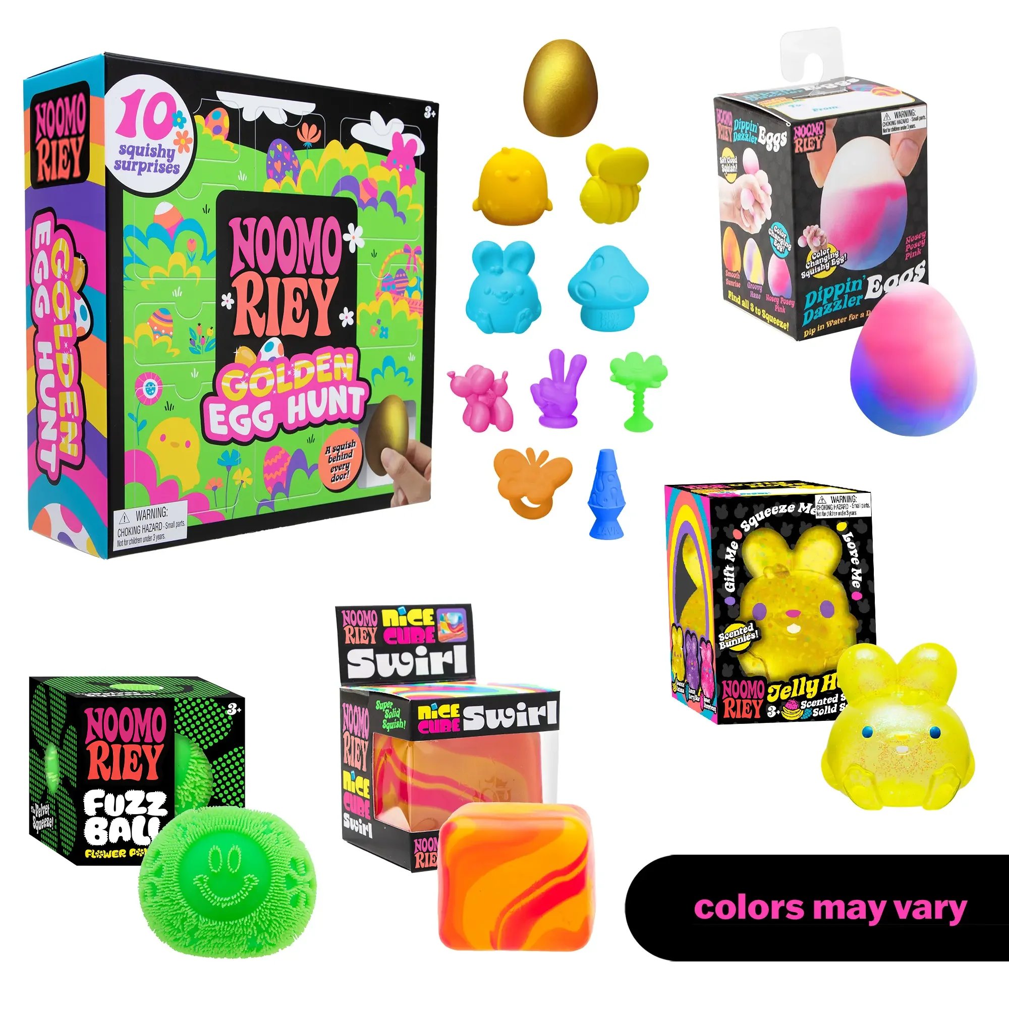 🔥2026 Easter Bundle - Squishy Easter Fun Set Toys -Various Textures and Fillings - Ages 3 and Up
