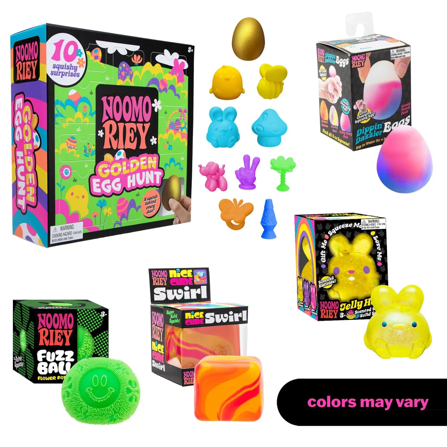 🔥2026 Easter Bundle - Squishy Easter Fun Set Toys -Various Textures and Fillings - Ages 3 and Up