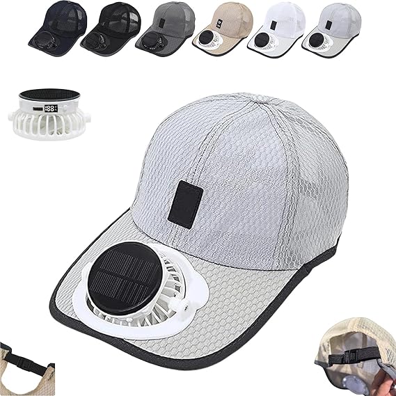 🔥Solar Rechargeable Peak Cap🧢