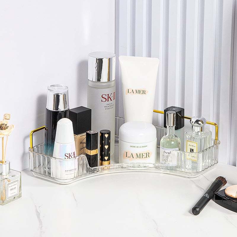 Multi-Tier Corner Countertop Organizer Rack