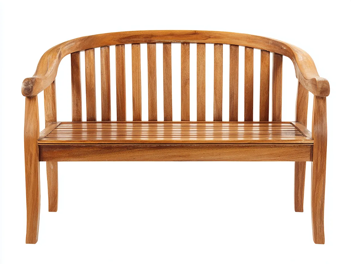 Gartenbank-Holz-140x62x93 cm-Braun-Zeitloser Stil-Nookmyloft