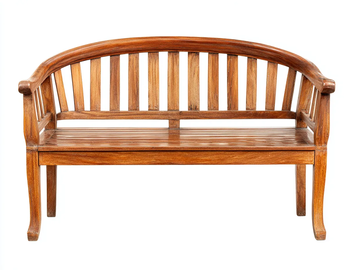 Gartenbank-Holz-125x58x92 cm-Braun-Klassischer Stil-Nookmyloft