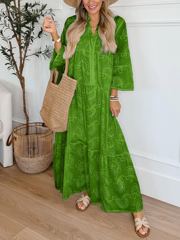 NEW💥 Lace Cutout Vacation Dress