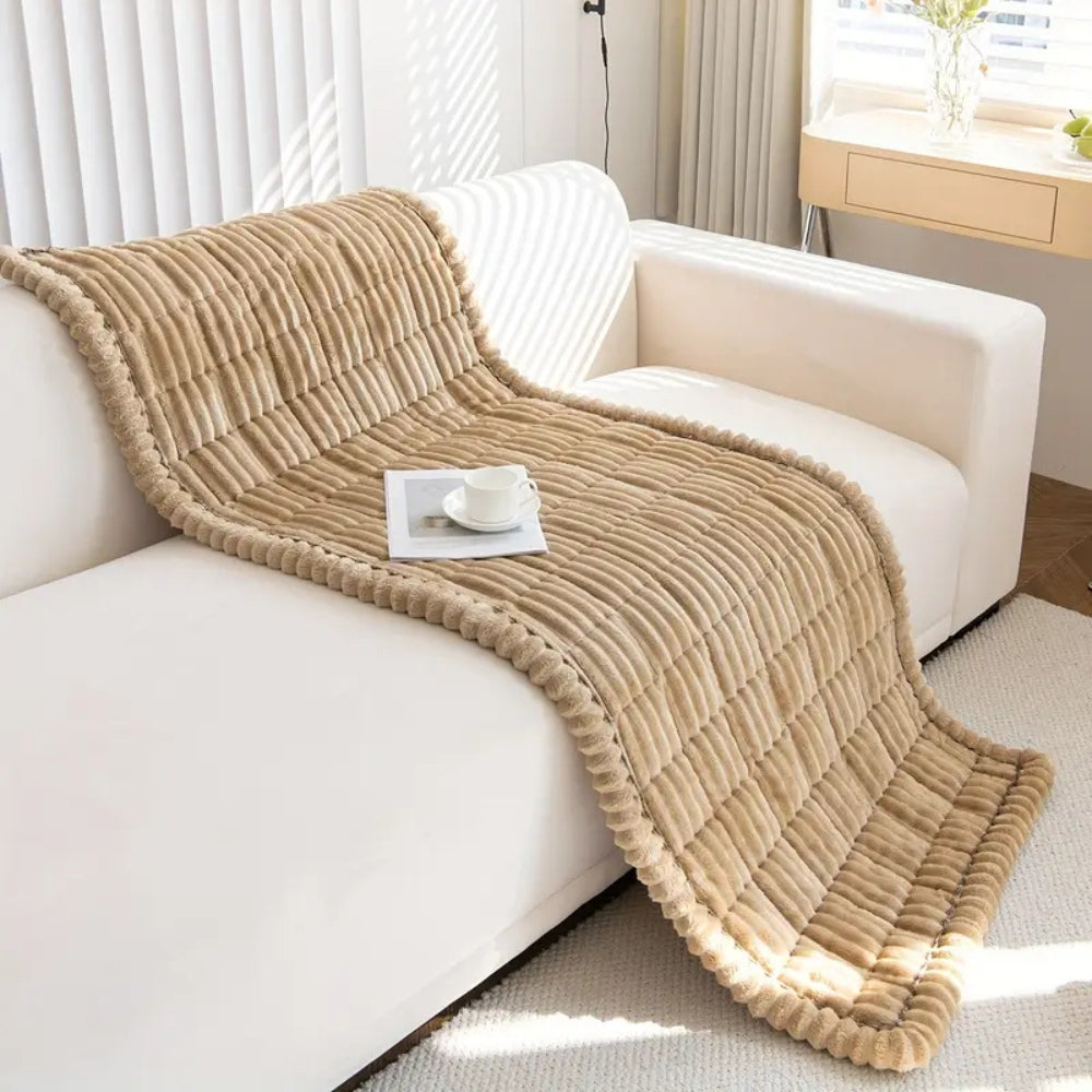 📢 Limited-time 50% off 🔥Plush Pleated Edges Sofa Cover
