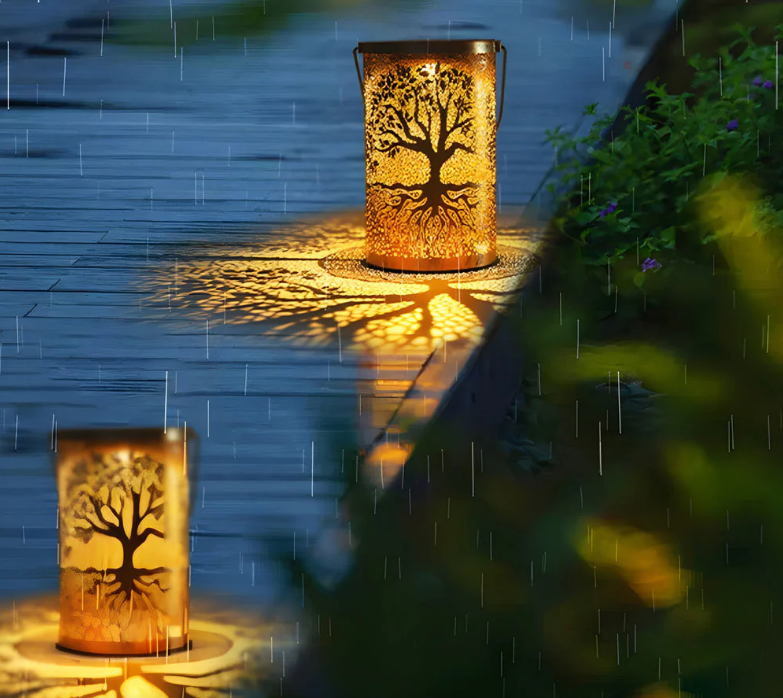 🌳 Turn Your Garden into a Magical Forest with This Solar Lantern! ✨🏡