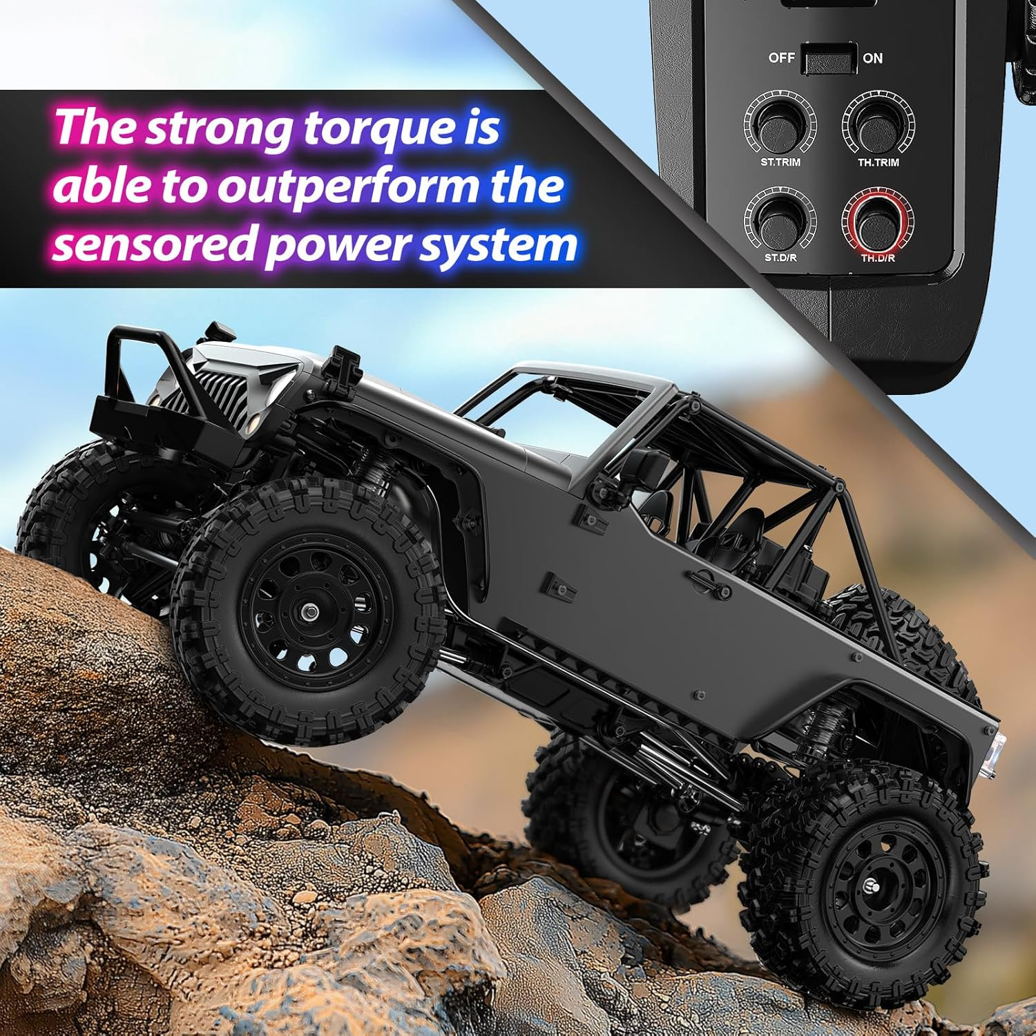 ⛰️🔧 1/12 Brushless RC Rock Crawle