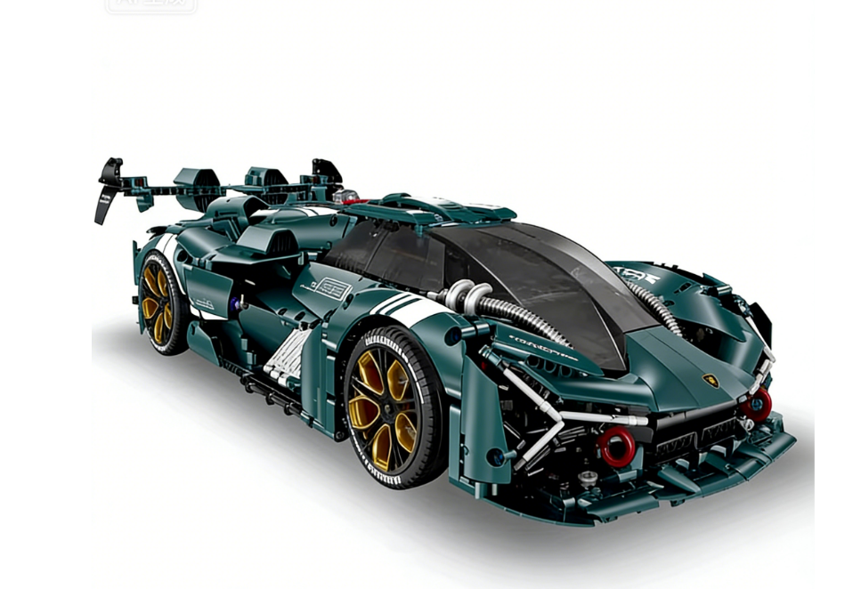 1:8 Scale Super Sport Car Building Set 🏎️