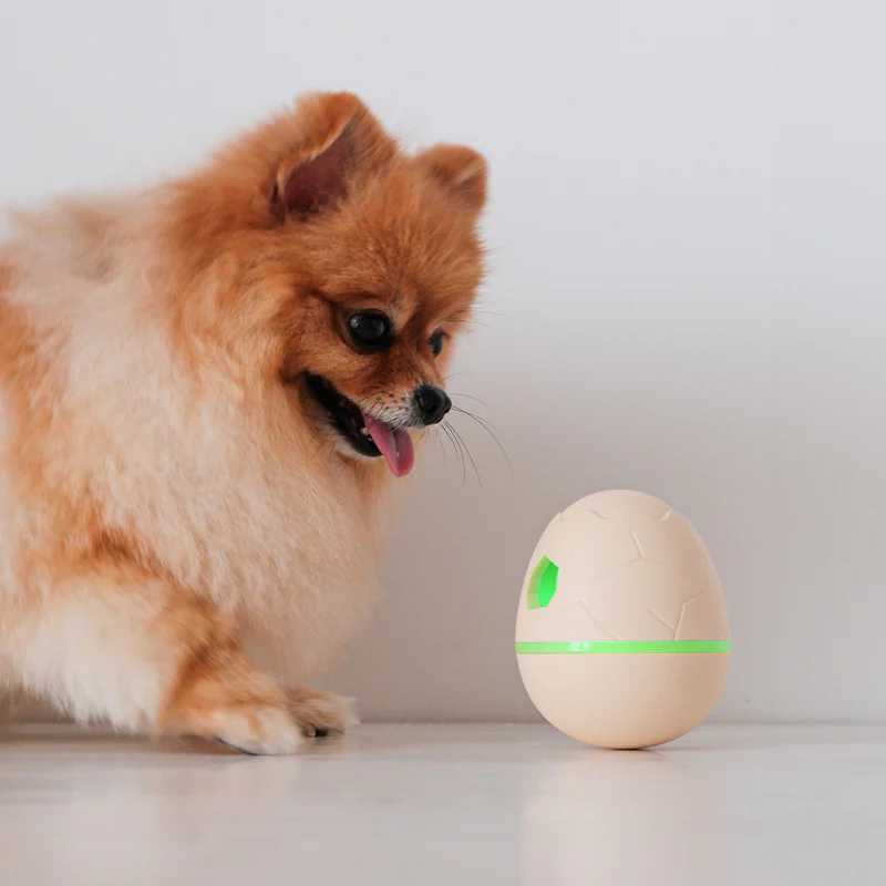🐶 Smart Interactive Dog Toy – Wobbles, Spins & Dispenses Treats 🎾✨