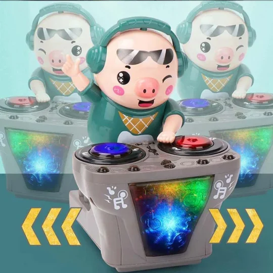 🐷 Dancing DJ Pig Toy – Moves, Lights & Upbeat Music 🎵💃
