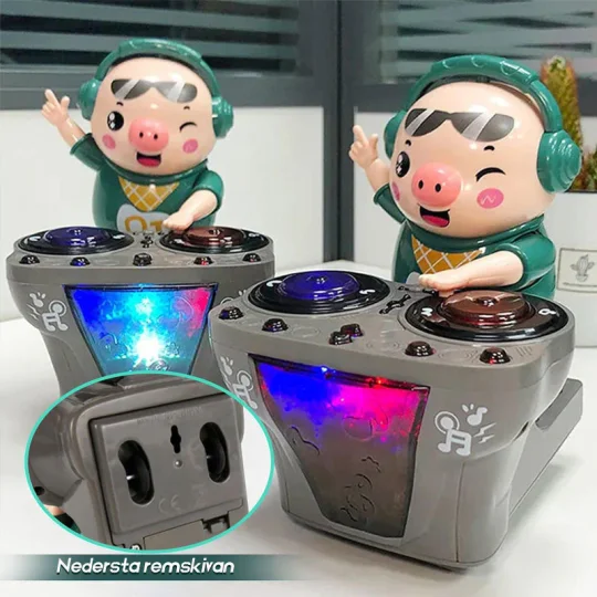 🐷 Dancing DJ Pig Toy – Moves, Lights & Upbeat Music 🎵💃