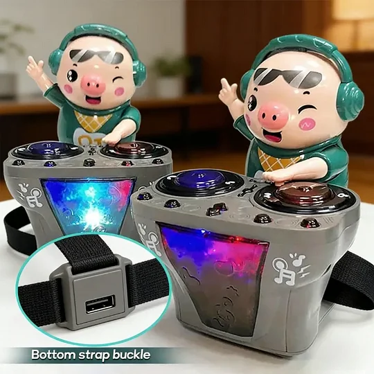 🐷 Dancing DJ Pig Toy – Moves, Lights & Upbeat Music 🎵💃