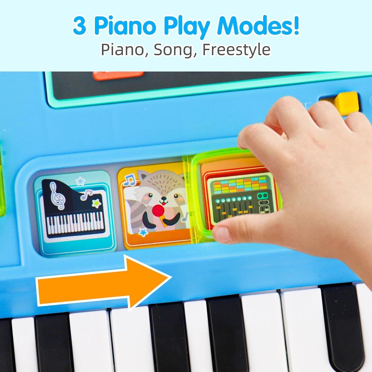🎧 Interactive Baby DJ Table – 24 Piano Keys, Lights & Detachable Legs 🎵✨