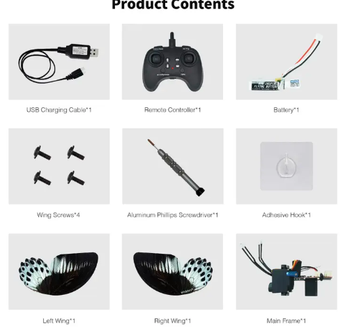 🦋 Remote Control Bio-Inspired Flying Butterfly | Realistic Flapping Wings 🎮