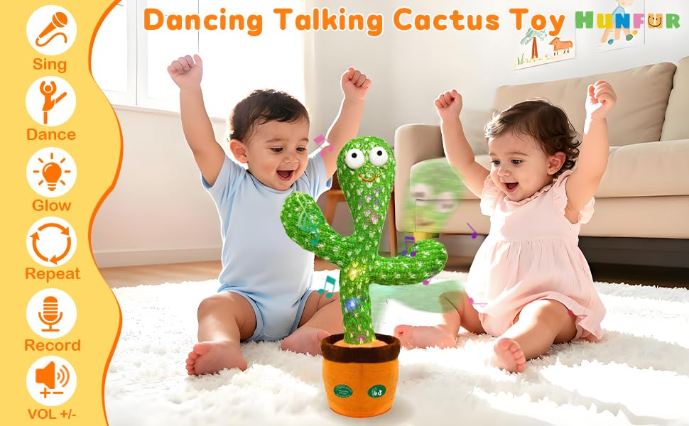 Dancing Talking Cactus Toy