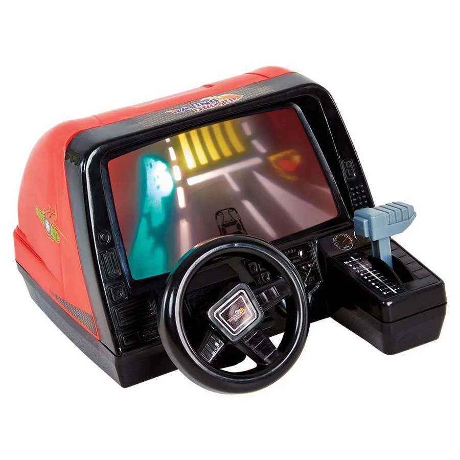 🚗 Retro Racing Simulator Toy - Kids’ Pretend Driving Fun