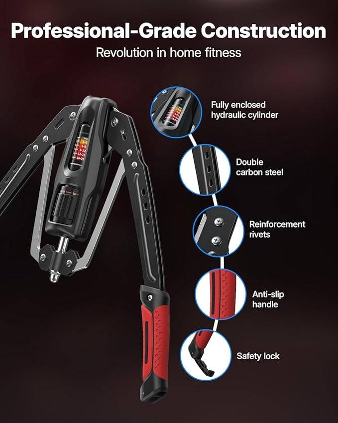 🔥 The 3-in-1 Home Gym Machine: Arm Blaster + Ab Roller + Resistance