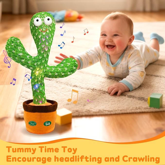 🌵 Interactive Dancing Talking Cactus Toy