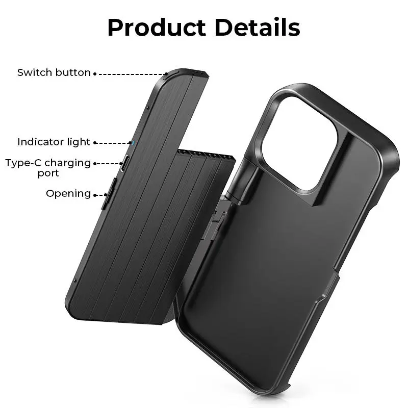 📱📸 3-in-1 Foldable Concert Phone Case with Selfie Stick
