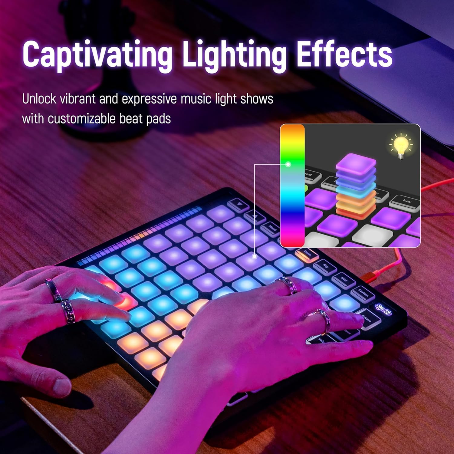 64 Pad MIDI Controller 🎹 | Beginner-Friendly Beat Maker for Music Production