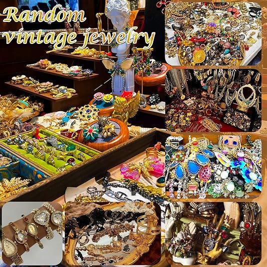 💍Mystery Jewelry Jar Set - 40-45 Piece Surprise Gift Box🎁