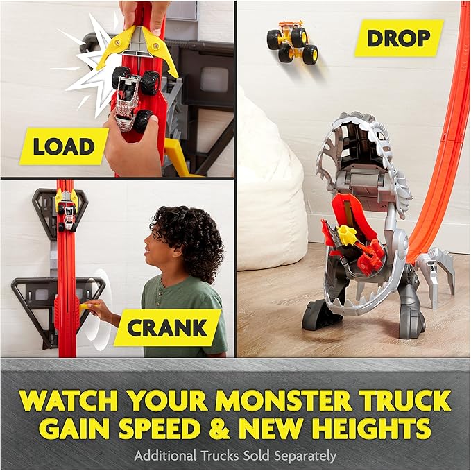 Giant Dinosaur Monster Truck Playset 🦕🚗 | Lights & Sounds