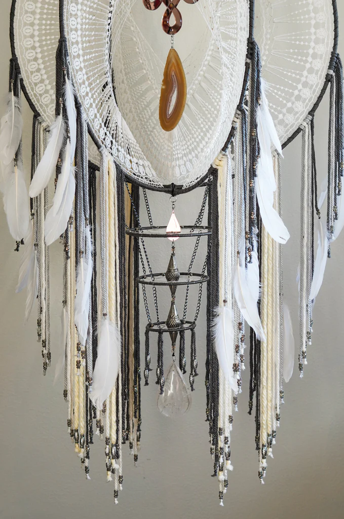 Cosmic Ascension Vortex Orbit ✨ Spiritual Crystal Healing Decor