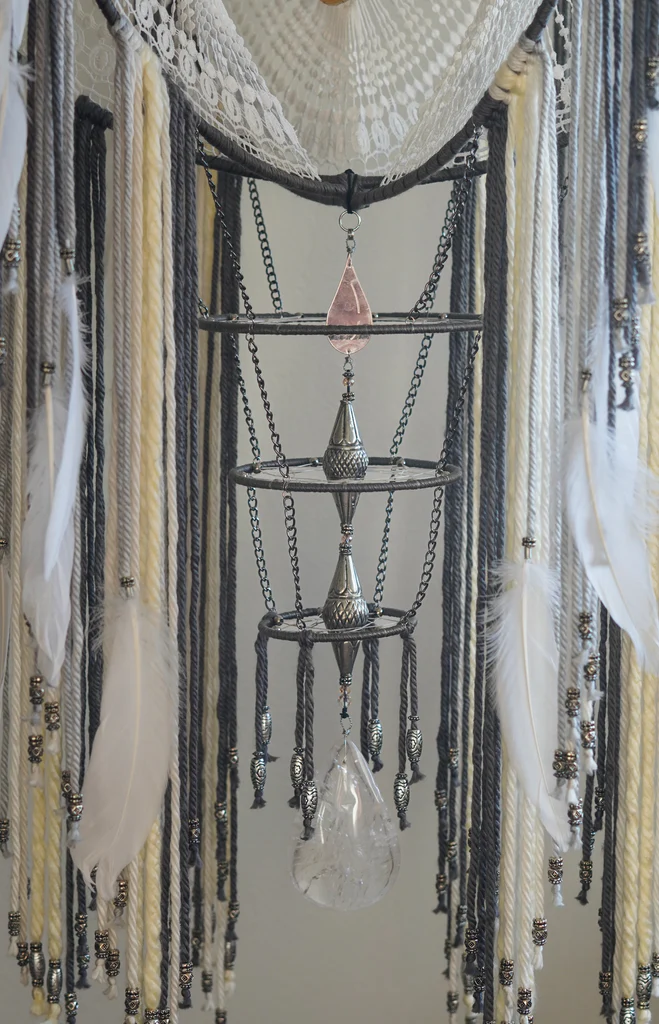 Cosmic Ascension Vortex Orbit ✨ Spiritual Crystal Healing Decor