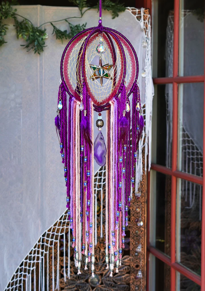 ✨Cosmic Lavender Merkabah Orbital 🔮 | Spiritual Light Piece