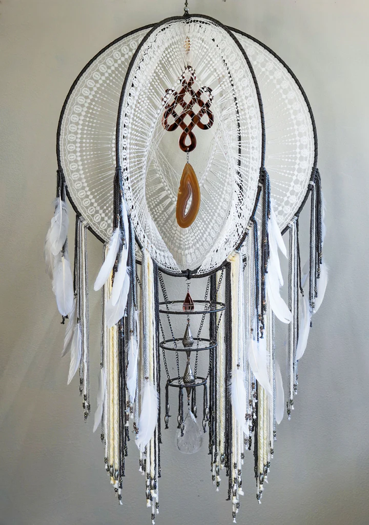 Cosmic Ascension Vortex Orbit ✨ Spiritual Crystal Healing Decor