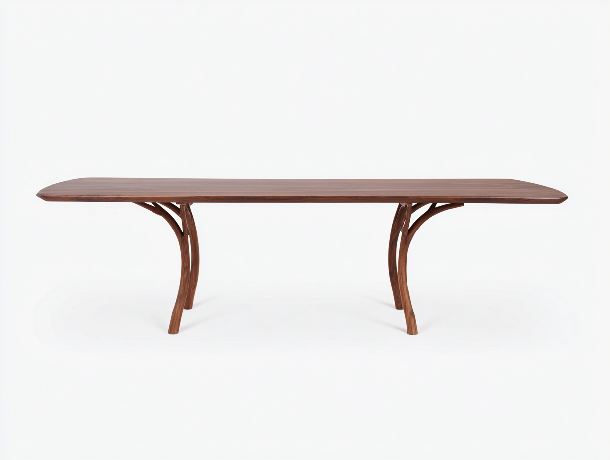 Table de jardin ronde en bois massif 120x120x75 cm – marron – design naturel pour extérieur-Loftgetbase