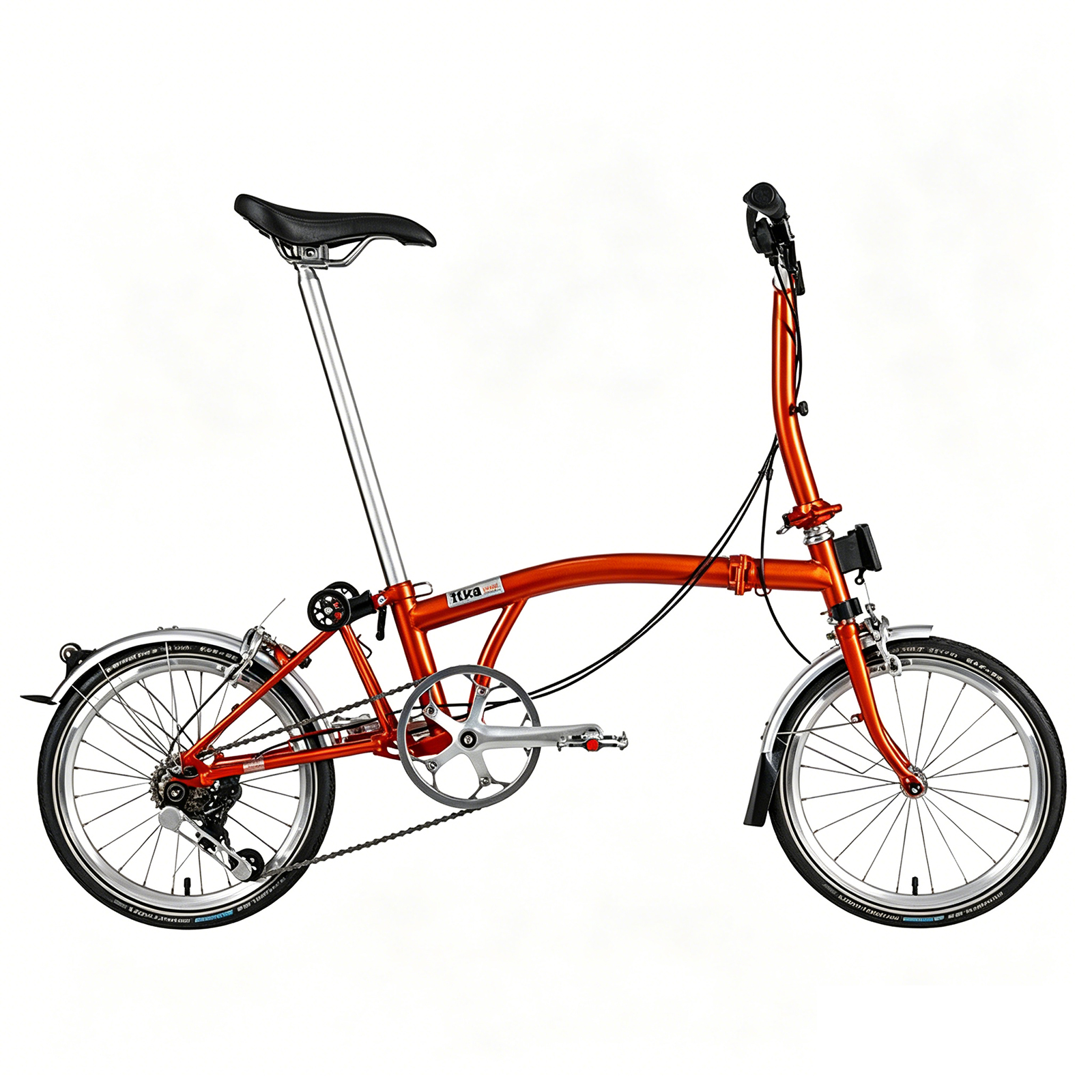 Fika C6 16" 3-Folding Bike – Your Ultimate Urban Commuter