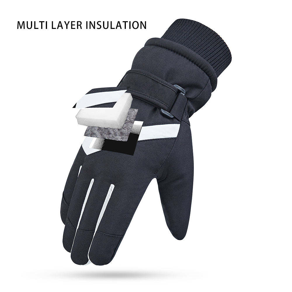 Men's Winter Racing Gloves, Full Finger, Other Sports & Electric Bicycle Riding Wristbands, New Outdoor Product
