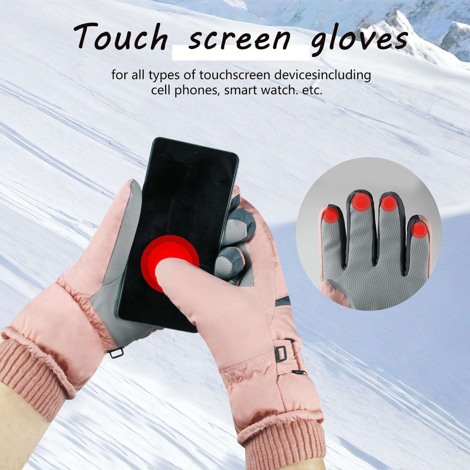 Men's Winter Racing Gloves, Full Finger, Other Sports & Electric Bicycle Riding Wristbands, New Outdoor Product