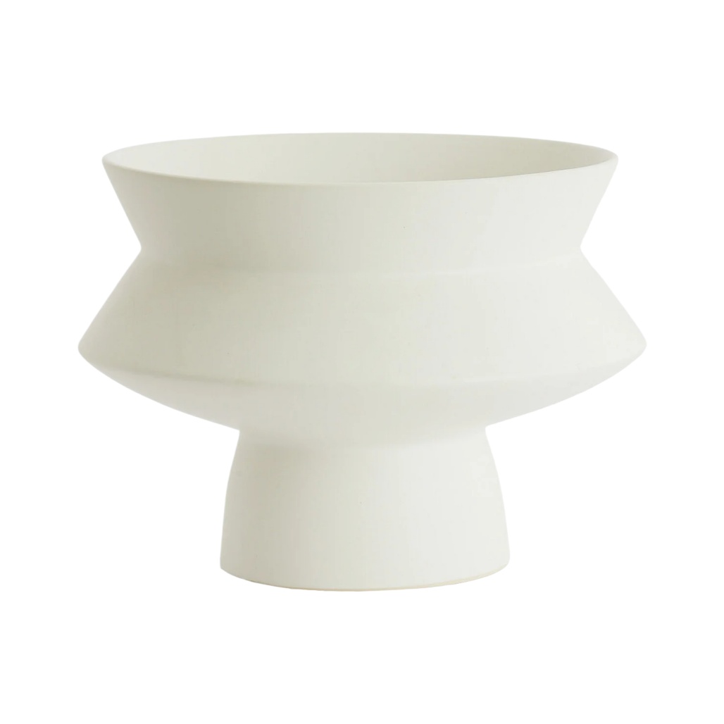 Vase décoratif en céramique pour intérieur - 20 x 20 x 12-ambiancepure