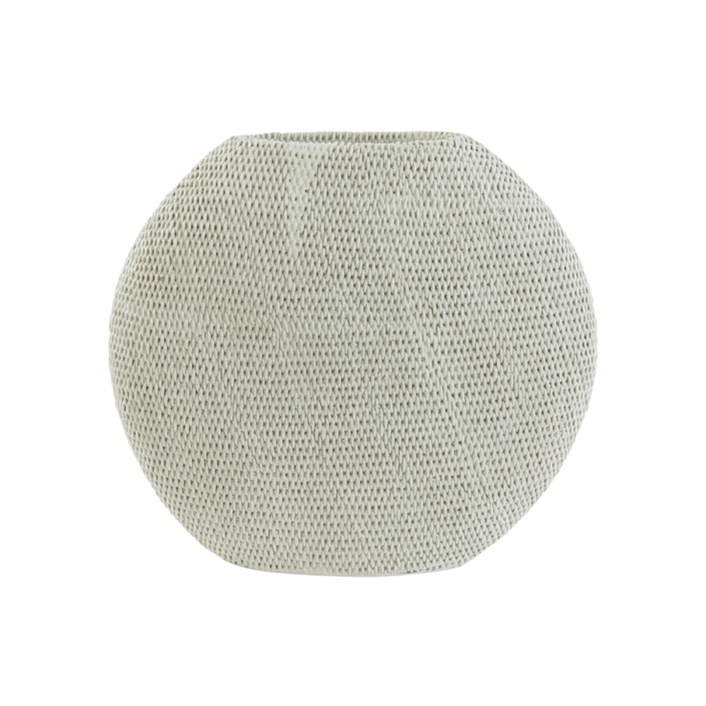 Vase décoratif en fil tissé pour intérieur - 20 x 20 x 25-ambiancepure