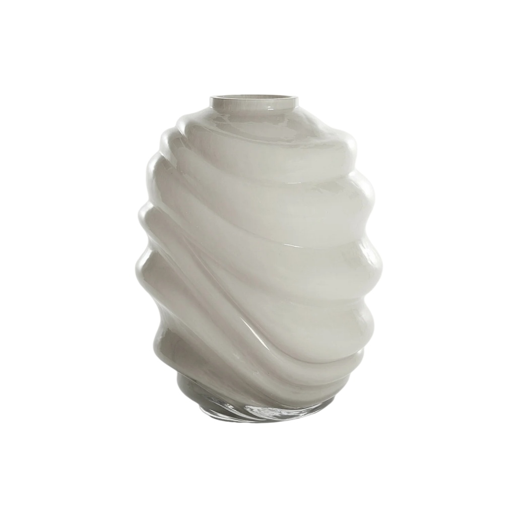 Vase décoratif en verre soufflé pour intérieur - 20 x 15 x 30-artdevivrevase