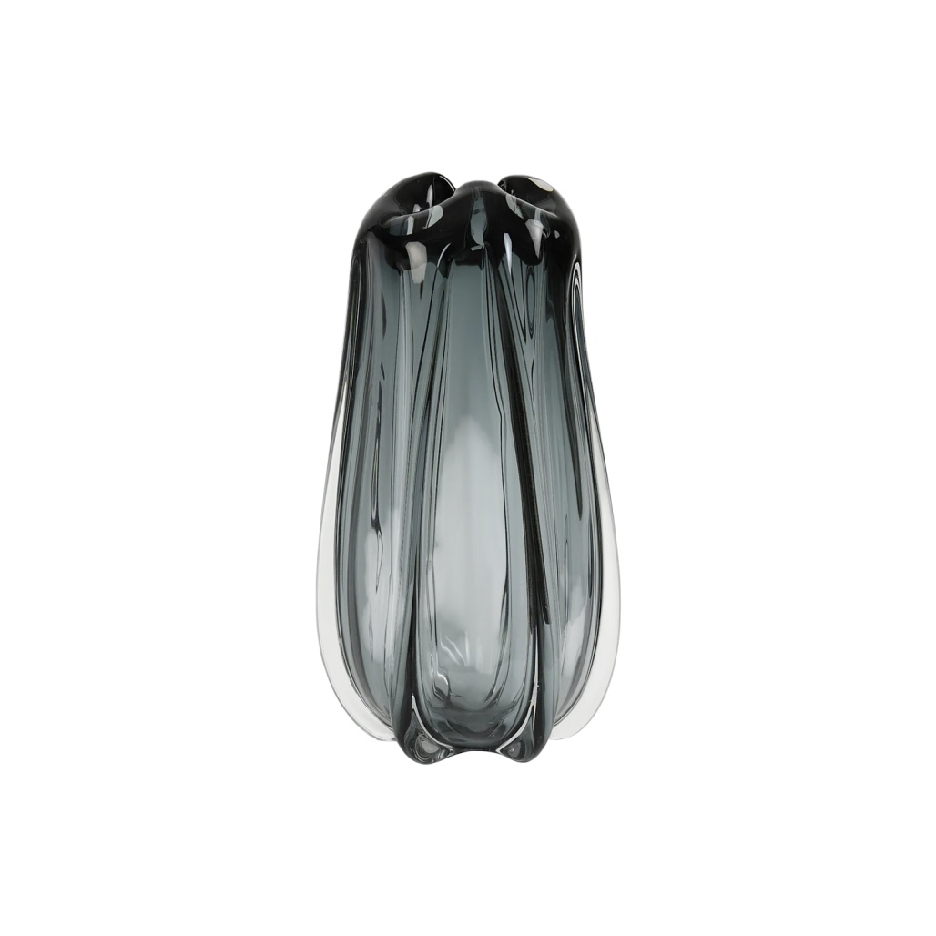 Vase décoratif en verre soufflé pour ornements - 25 x 15 x 30-artdevivrevase