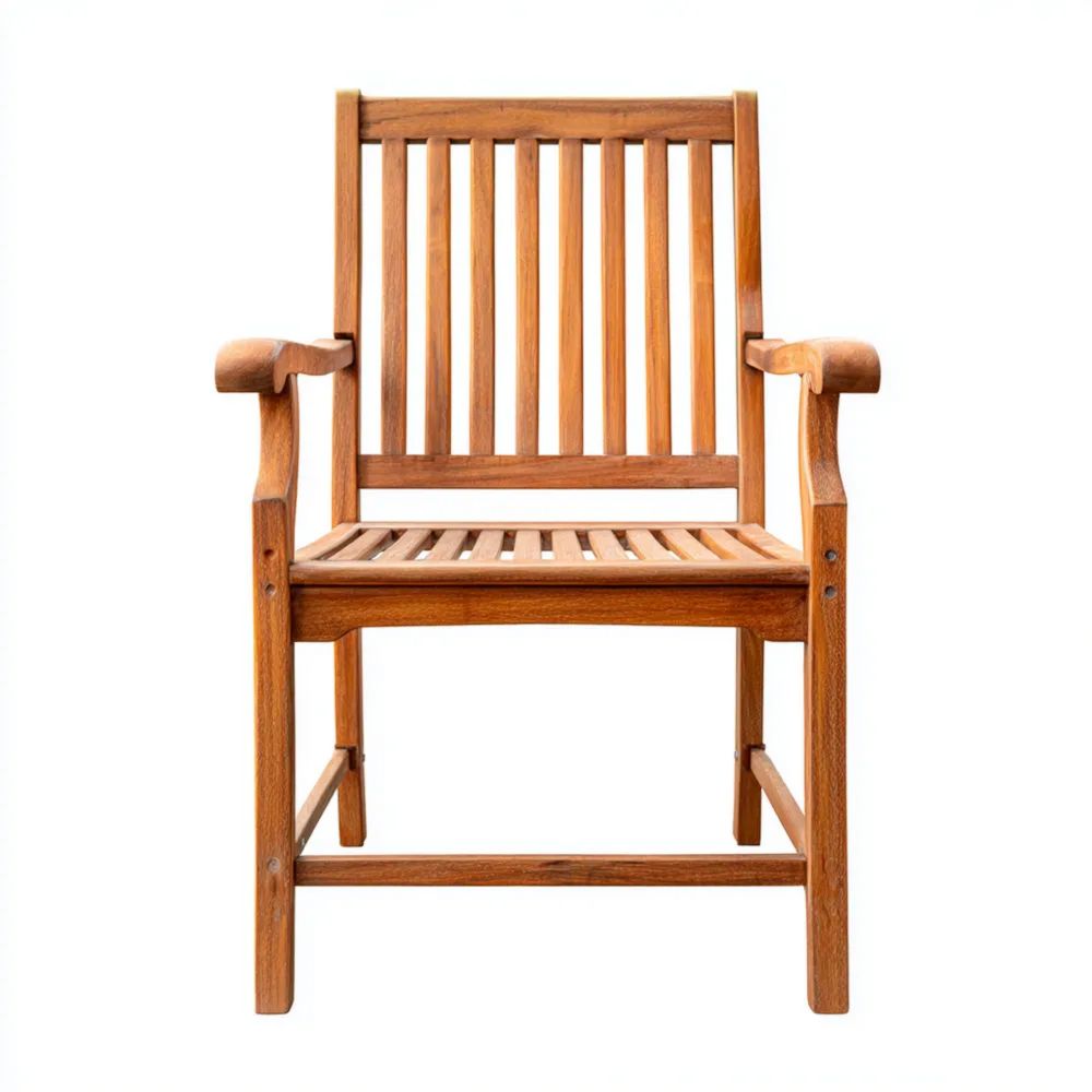 Sedia da giardino in legno 60x60x90 cm - Design classico Tonalità Legno Naturale