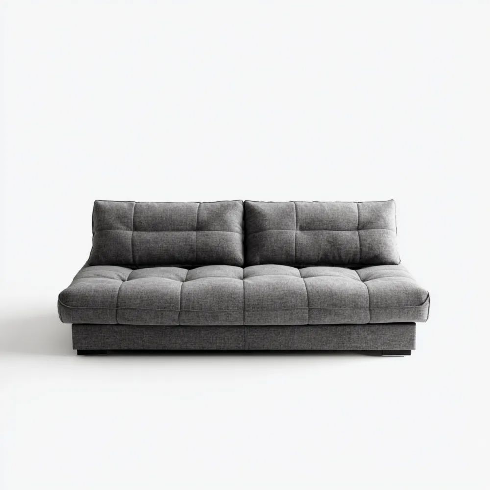 Divano a due posti 180x90x85 cm - Grigio - Design Moderno