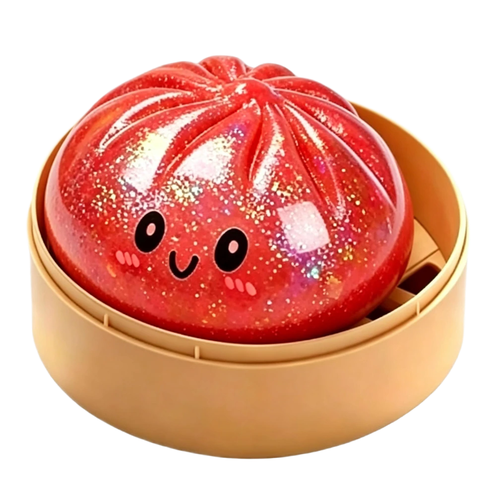 Metallic Dumpling-Red